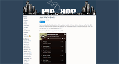 Desktop Screenshot of michiganhiphop.com