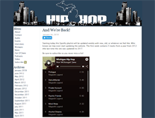 Tablet Screenshot of michiganhiphop.com